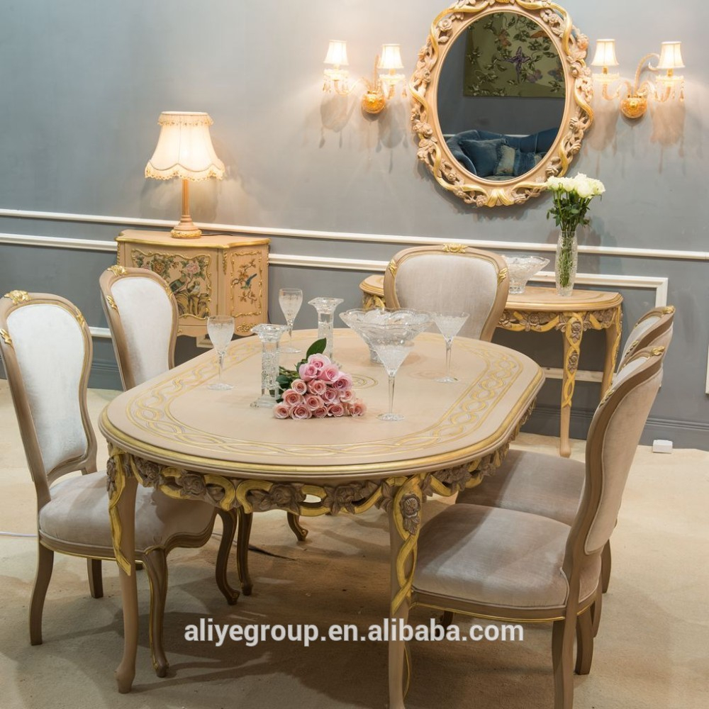 Hot Roses Carving 6 Seater Oval Dining Table Mf0696 View Oval Dining Table Aliye Product Details From Foshan Aliye Furniture Co Limited On for size 1000 X 1000