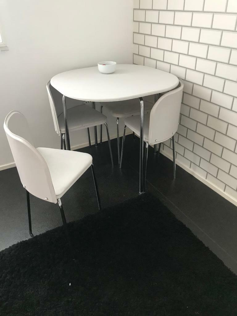 Hygena Dining Table And Tuck Away Chairs In Portsmouth Hampshire Gumtree with measurements 768 X 1024