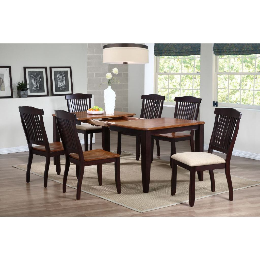 Iconic Furniture 40 X 60 X 78 Whiskey Mocha Rectangle Dining Table Multi in size 1024 X 1024