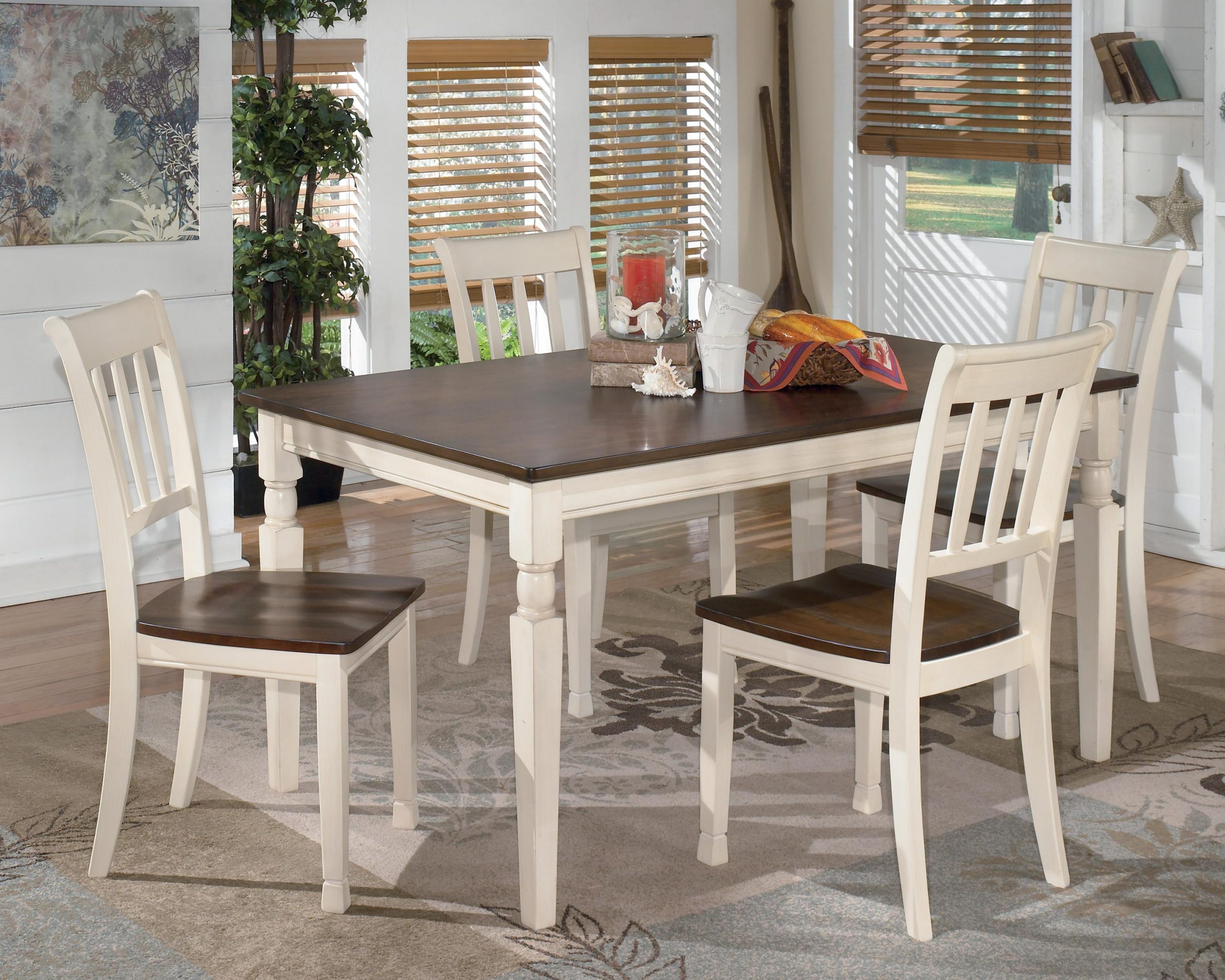 Incredible Dining Table 5 Piece Set Signature Design with regard to size 3001 X 2400