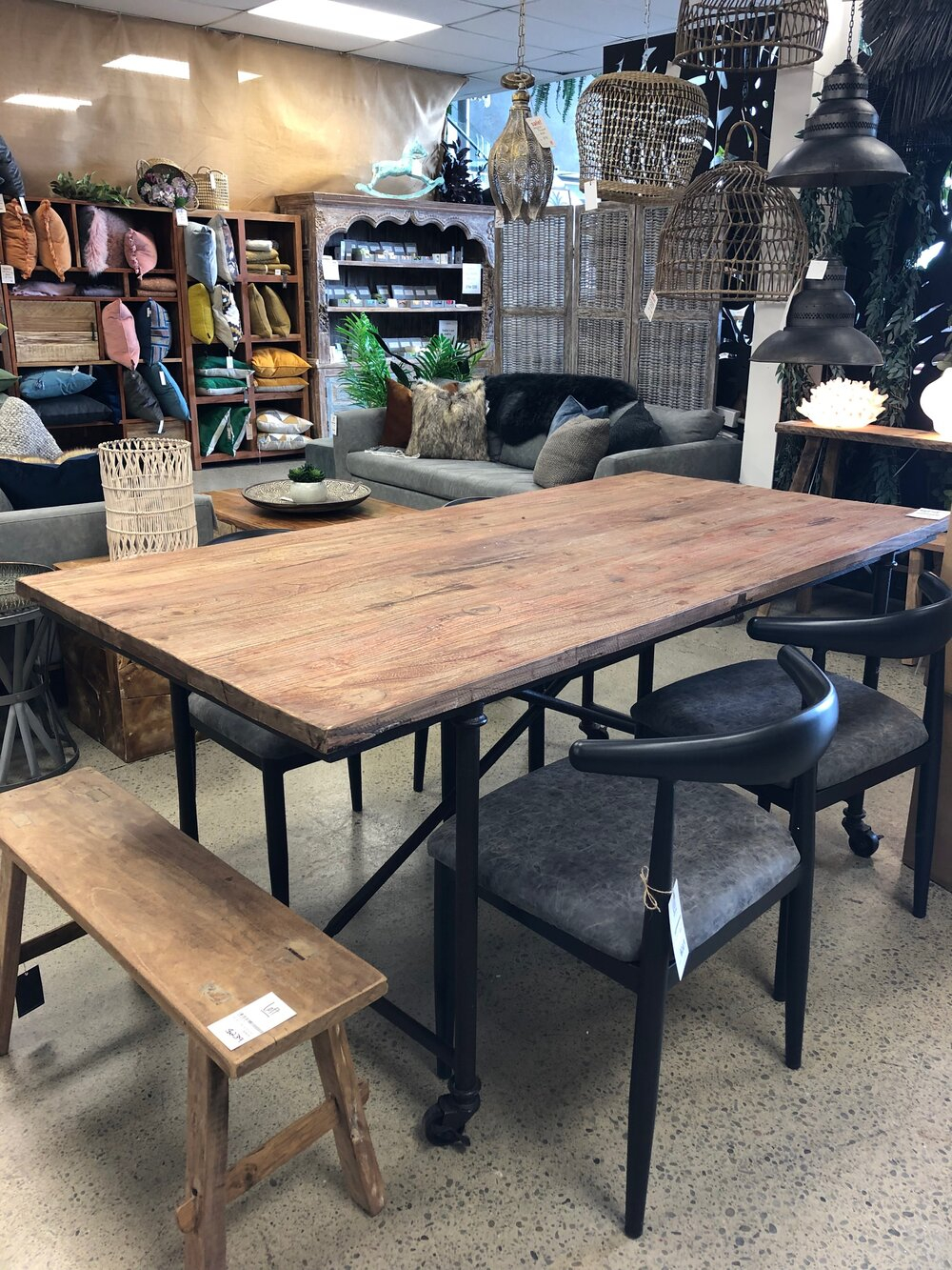 Industrial Dining Table Loft Furniture New Zealand with size 1000 X 1333