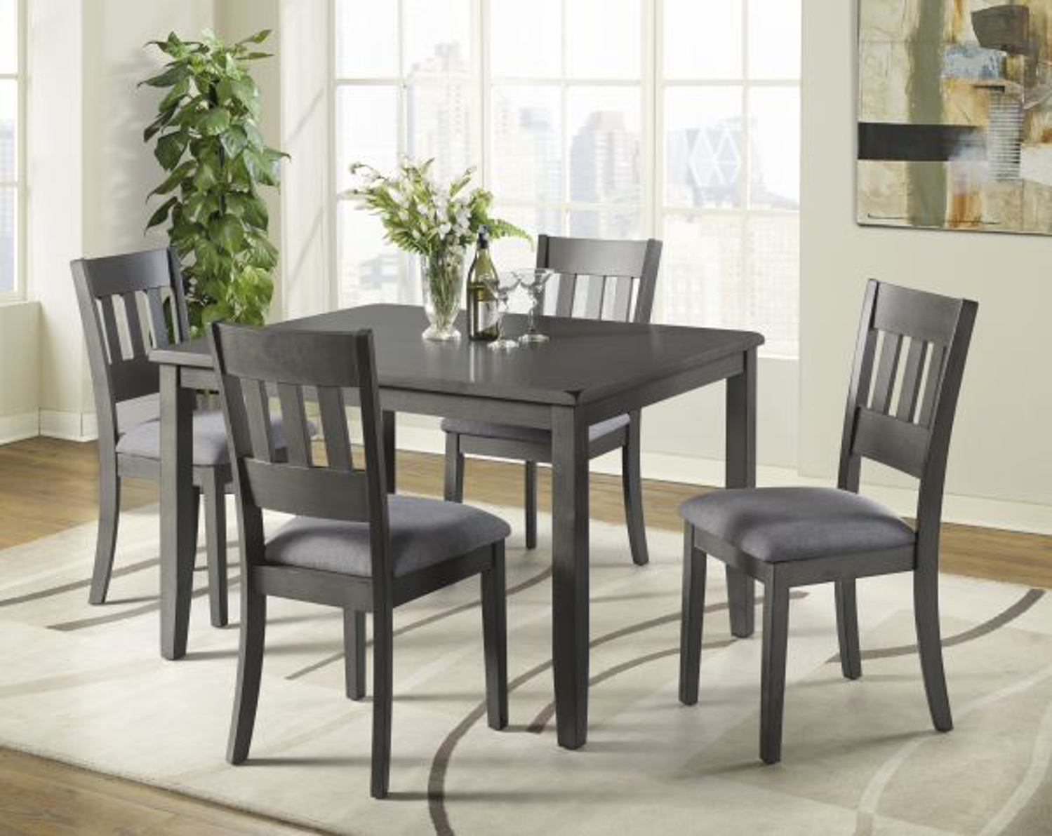 Ithaca Five Piece Dining Set throughout dimensions 1499 X 1192