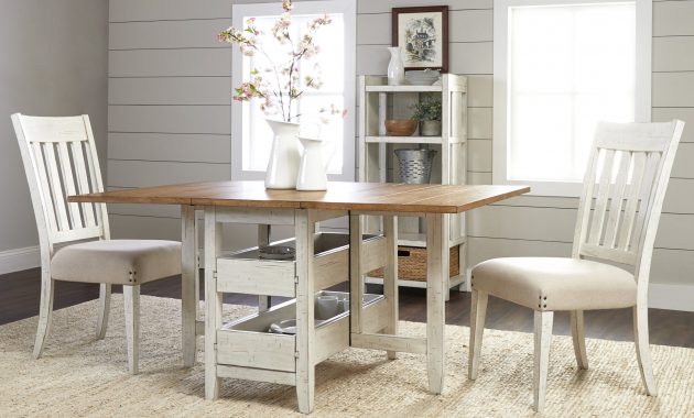 Jackies House 5 Piece Drop Leaf Dining Set with regard to size 3016 X 2208