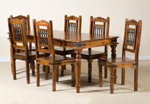 Jali Sheesham 180cm Table 6 Chairs in sizing 1200 X 833