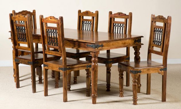 Jali Sheesham 180cm Table 6 Chairs in sizing 1200 X 833