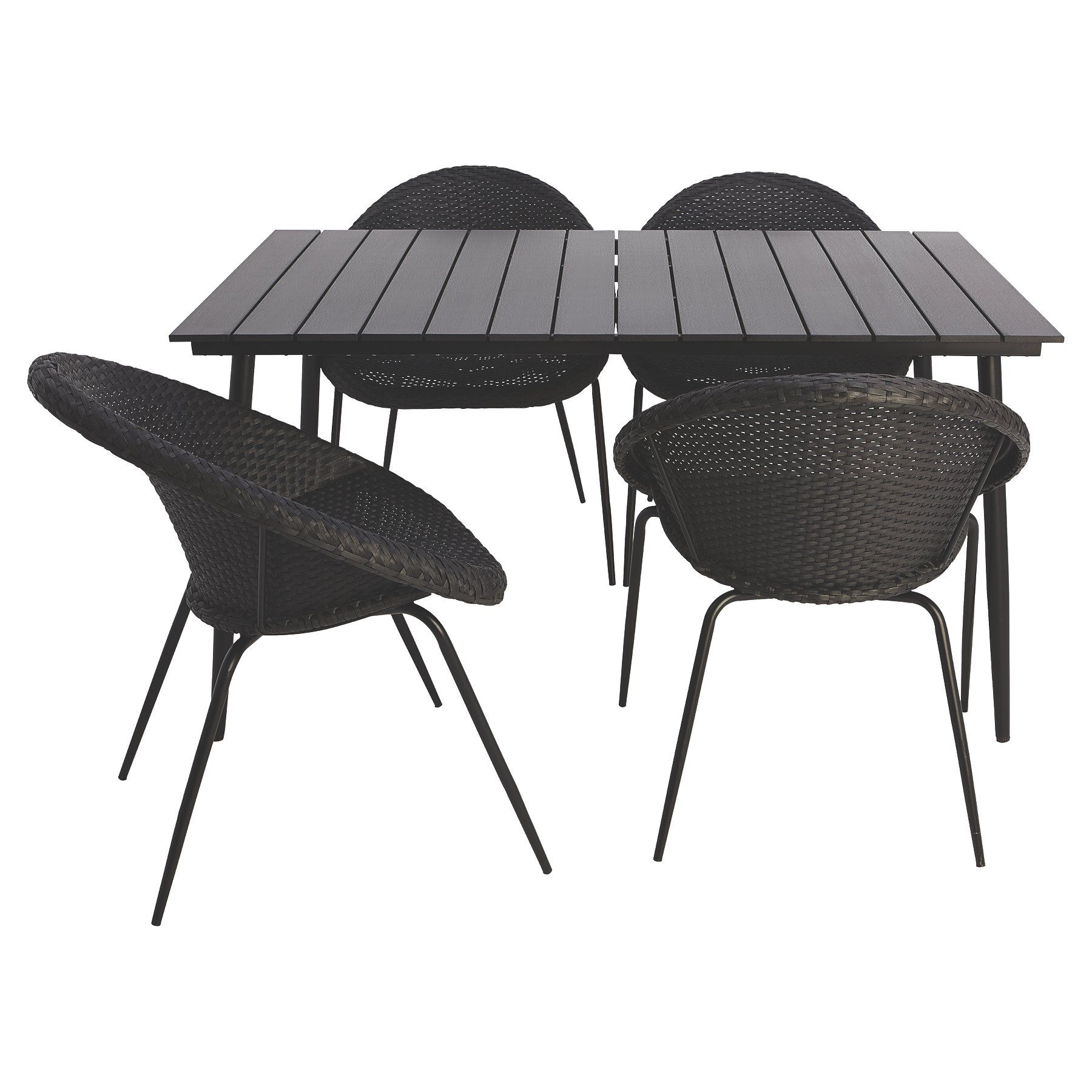 Jarvis 5 Piece Patio Set Home Garden George At Asda regarding size 1800 X 1800