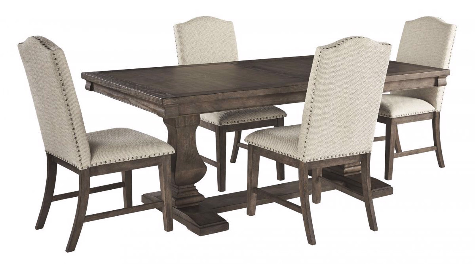 Johnelle Table 4 Chairs intended for sizing 1600 X 891