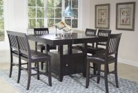 Kaylee Espresso Counter Table Dining Tables Dining Room with sizing 1500 X 1000