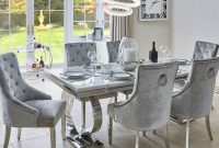 Kensington 200cm Bone White Marble Dining Table 6 Parker Chairs within sizing 2000 X 2000