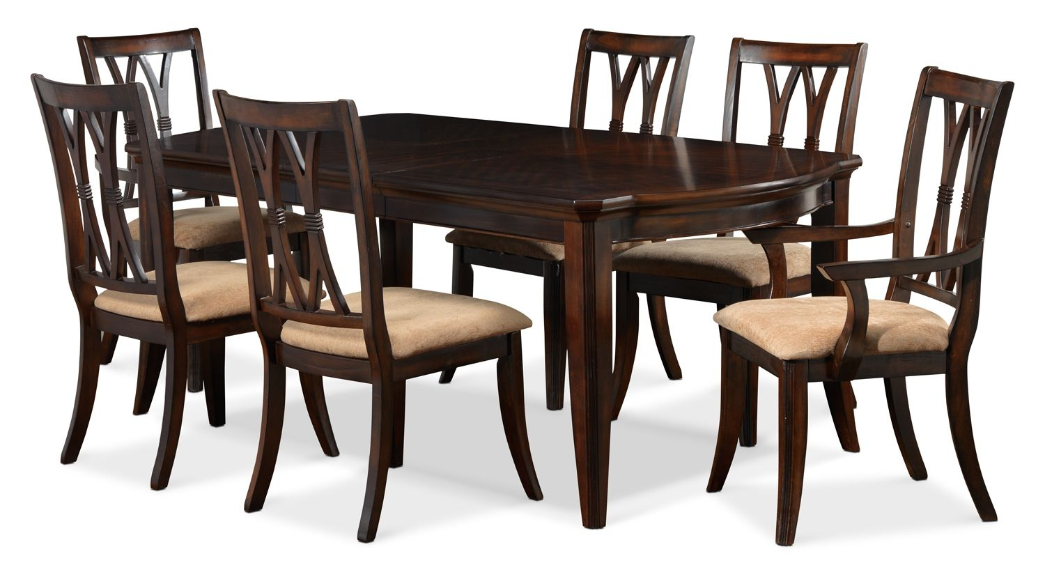 King George Dining Room 7 Pc Dining Set Leons Dining with regard to measurements 1500 X 844