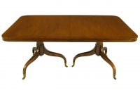 Kittinger Dining Room Table Dining Table Double Pedestal within proportions 1280 X 1280