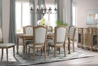 Lane Furniture Urban Charm Wheat 7pc Dining Table Set With Upholstered Chair regarding proportions 7966 X 4377