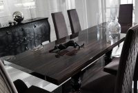 Large Ebony Dining Table Set Luxury Dining Room Dining intended for measurements 735 X 1102