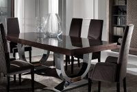 Large Modern Italian Veneered Extendable Dining Table regarding proportions 1000 X 1000