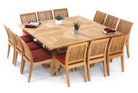 Large Teak Dining Set For 12 People In 2020 Teak Outdoor within dimensions 1200 X 1200