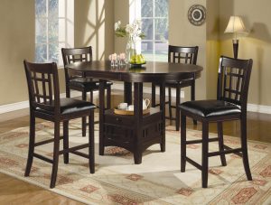 Lavon 7 Piece Counter Table And Chair Set in measurements 3681 X 2791