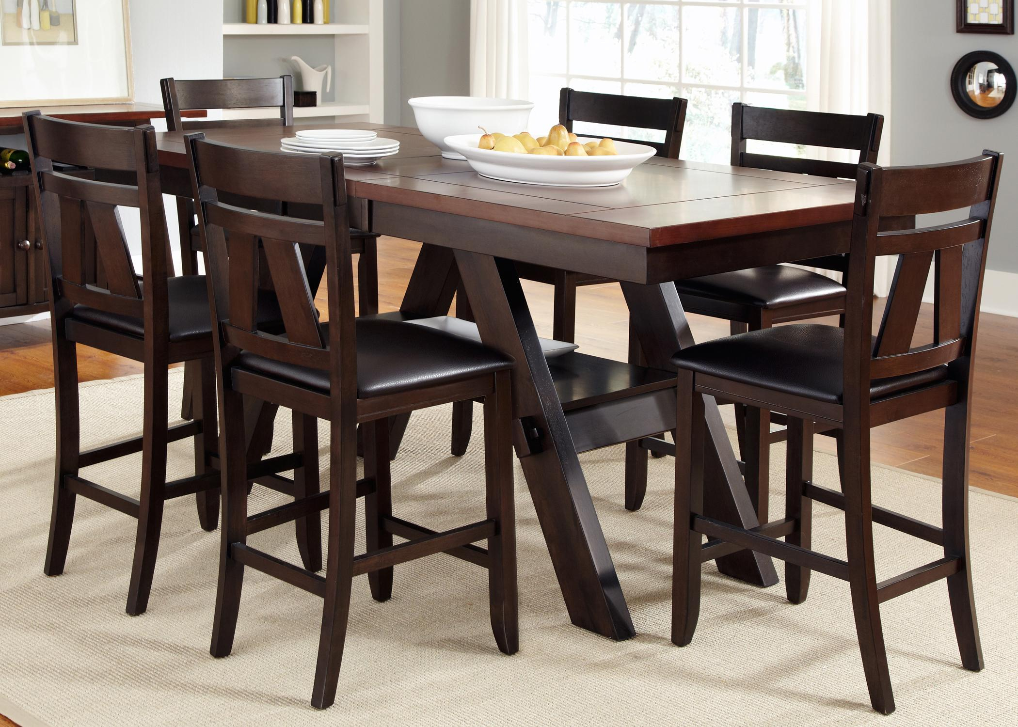 Lawson Gathering Table With Counter Height Chairs for size 2100 X 1500