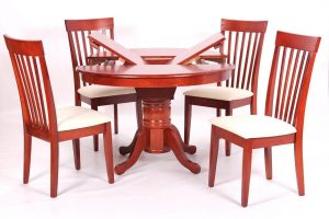 Leicester Mahogany Dining Set Traditional Dining Rooms with regard to size 1200 X 800