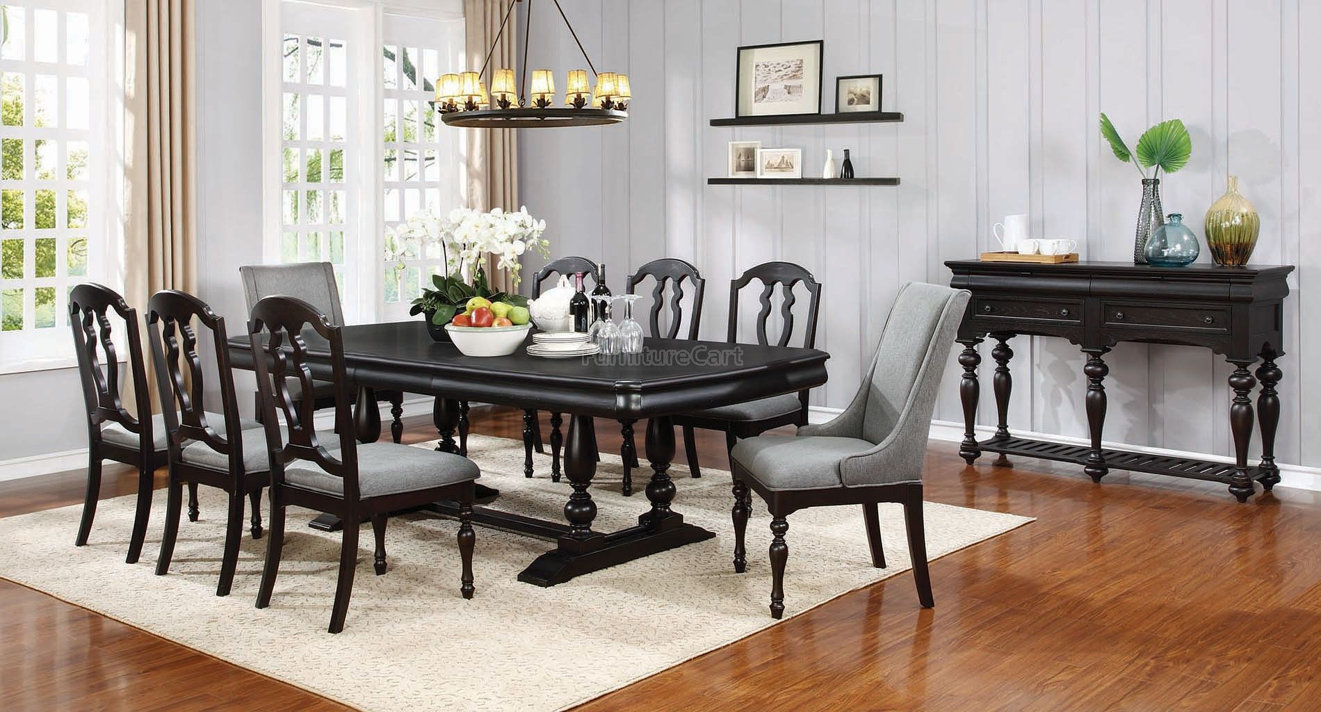 Leon Dining Room Set Dining Room Sets Furniture Dining throughout dimensions 1900 X 1024