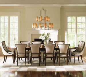 Lexington Tower Place 11 Piece Formal Dining Set With with regard to dimensions 4000 X 3569