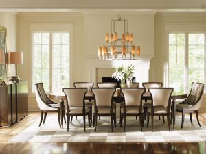 Lexington Tower Place 12 Piece Formal Dining Room Group in measurements 4000 X 3002