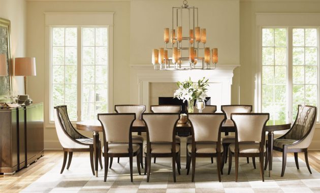 Lexington Tower Place 12 Piece Formal Dining Room Group in proportions 4000 X 3002