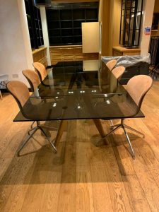 Luxury Dining Table And Chairs Boconcept In Wood Green London Gumtree in measurements 768 X 1024