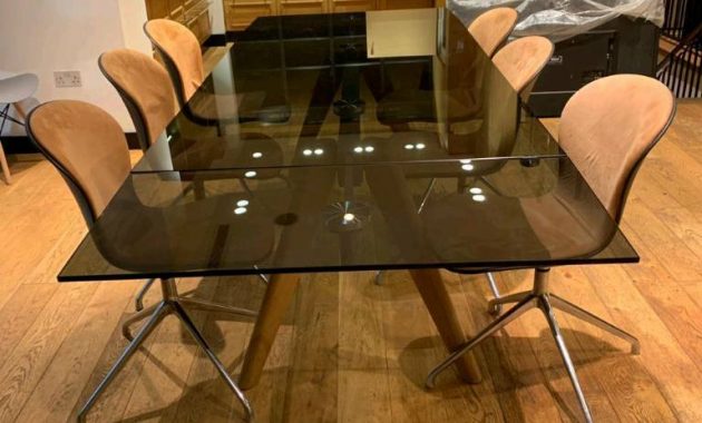 Luxury Dining Table And Chairs Boconcept In Wood Green London Gumtree in measurements 768 X 1024