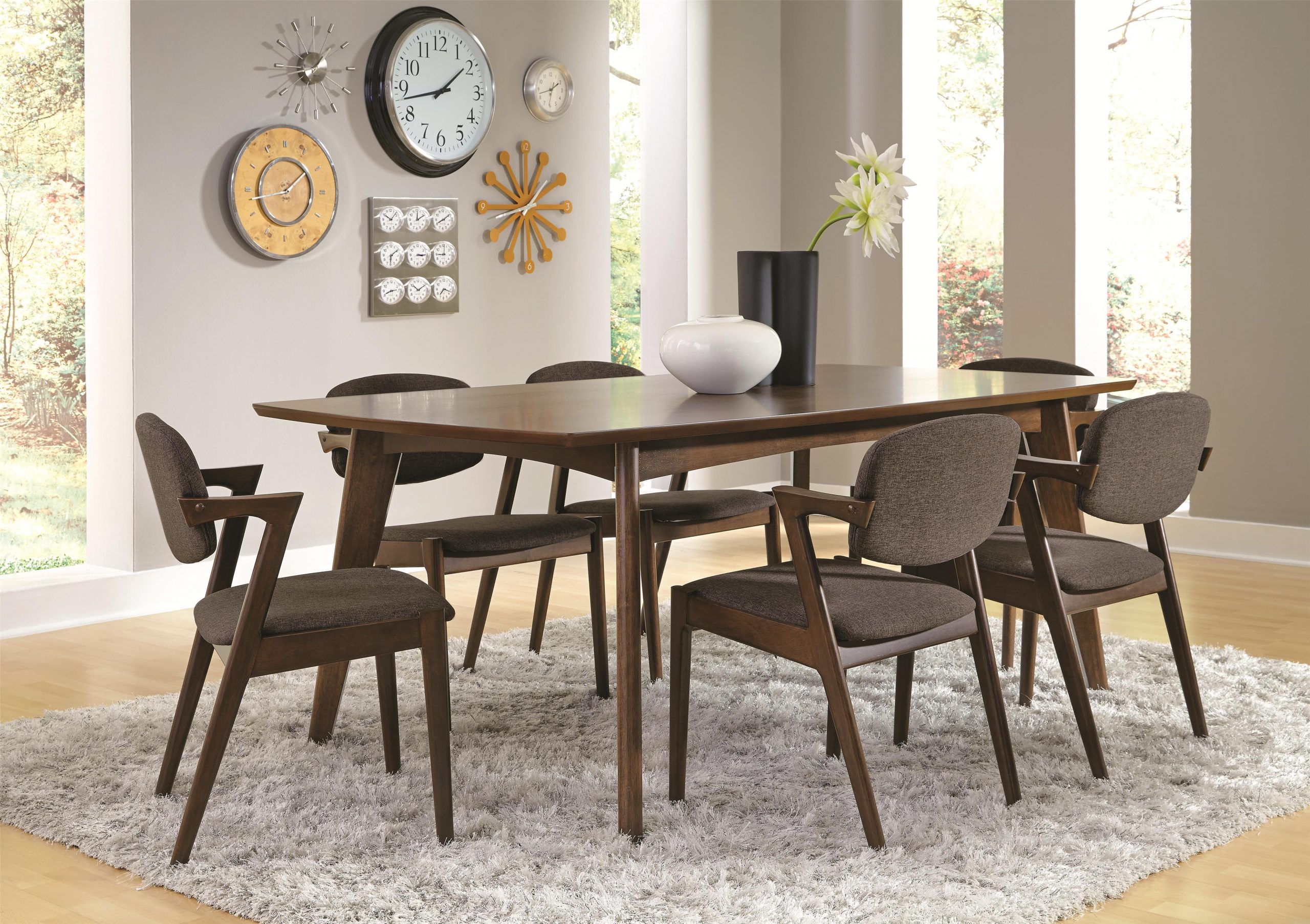 Malone 7 Piece Dining Set for dimensions 4000 X 2824