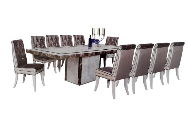 Marble Dining Set 10 Seater within proportions 1000 X 1000