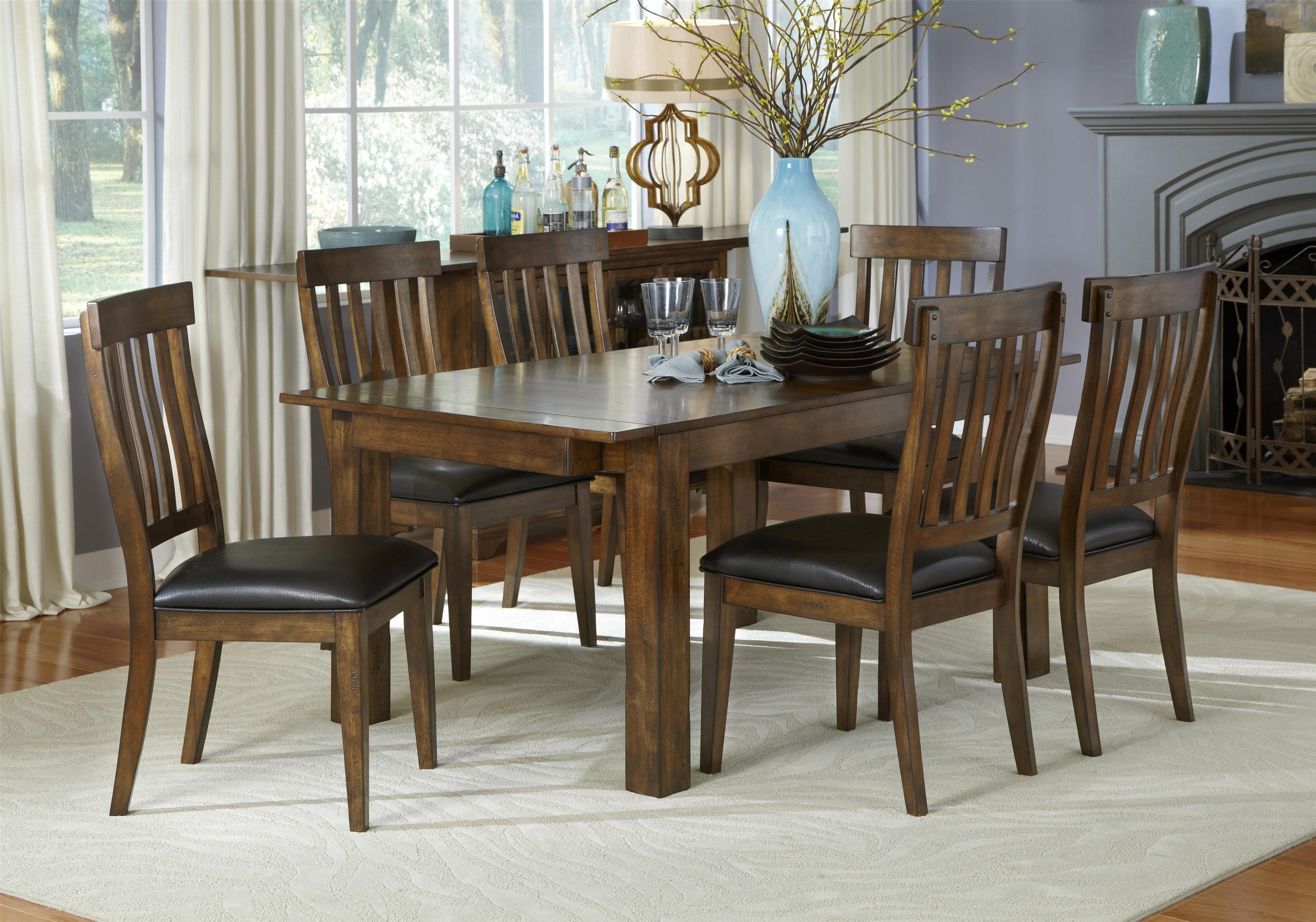 Mariposa 7 Piece Table And Chairs Set for size 4000 X 2802