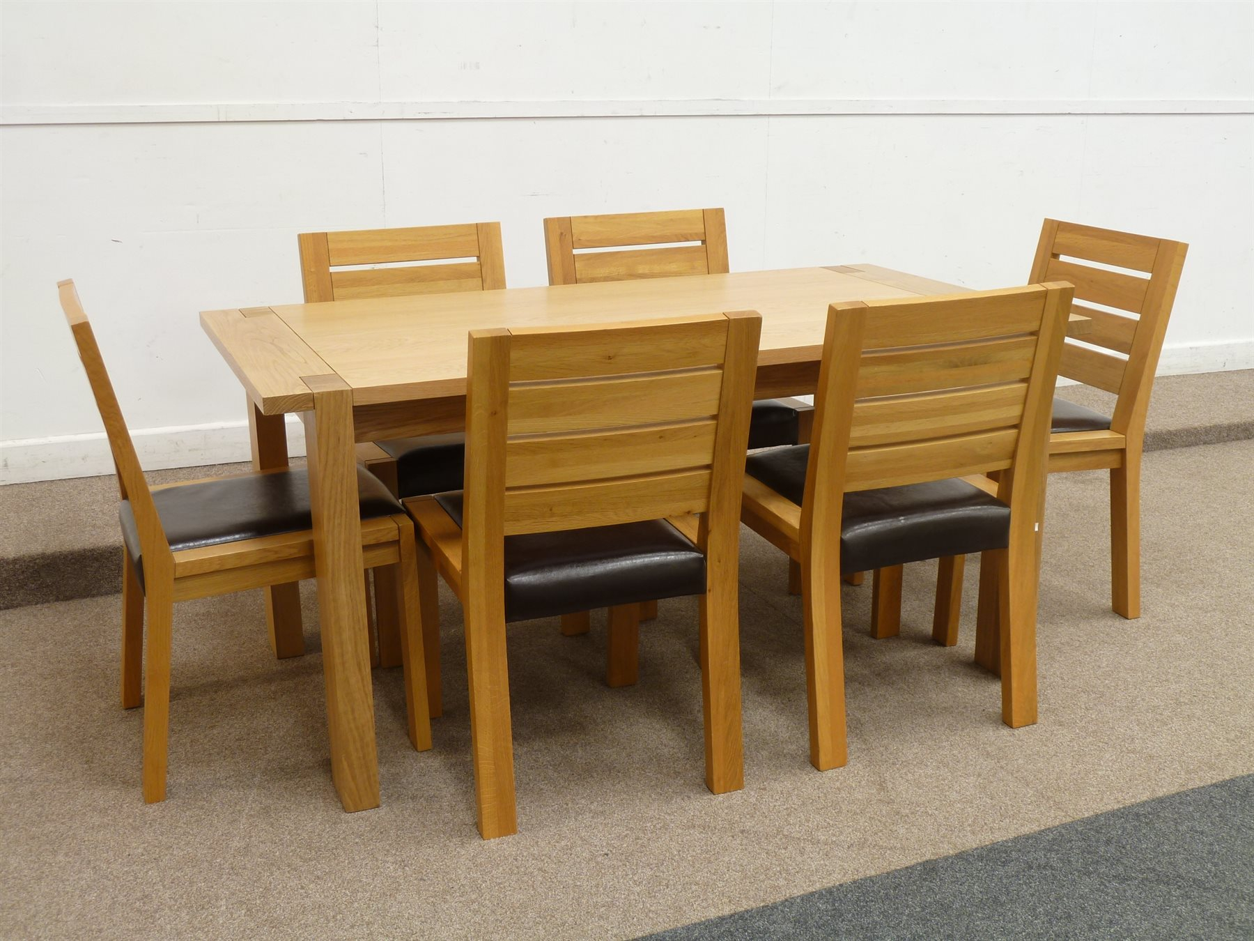 Marks Spencer Home Light Oak Rectangular Dining Table for sizing 1800 X 1350