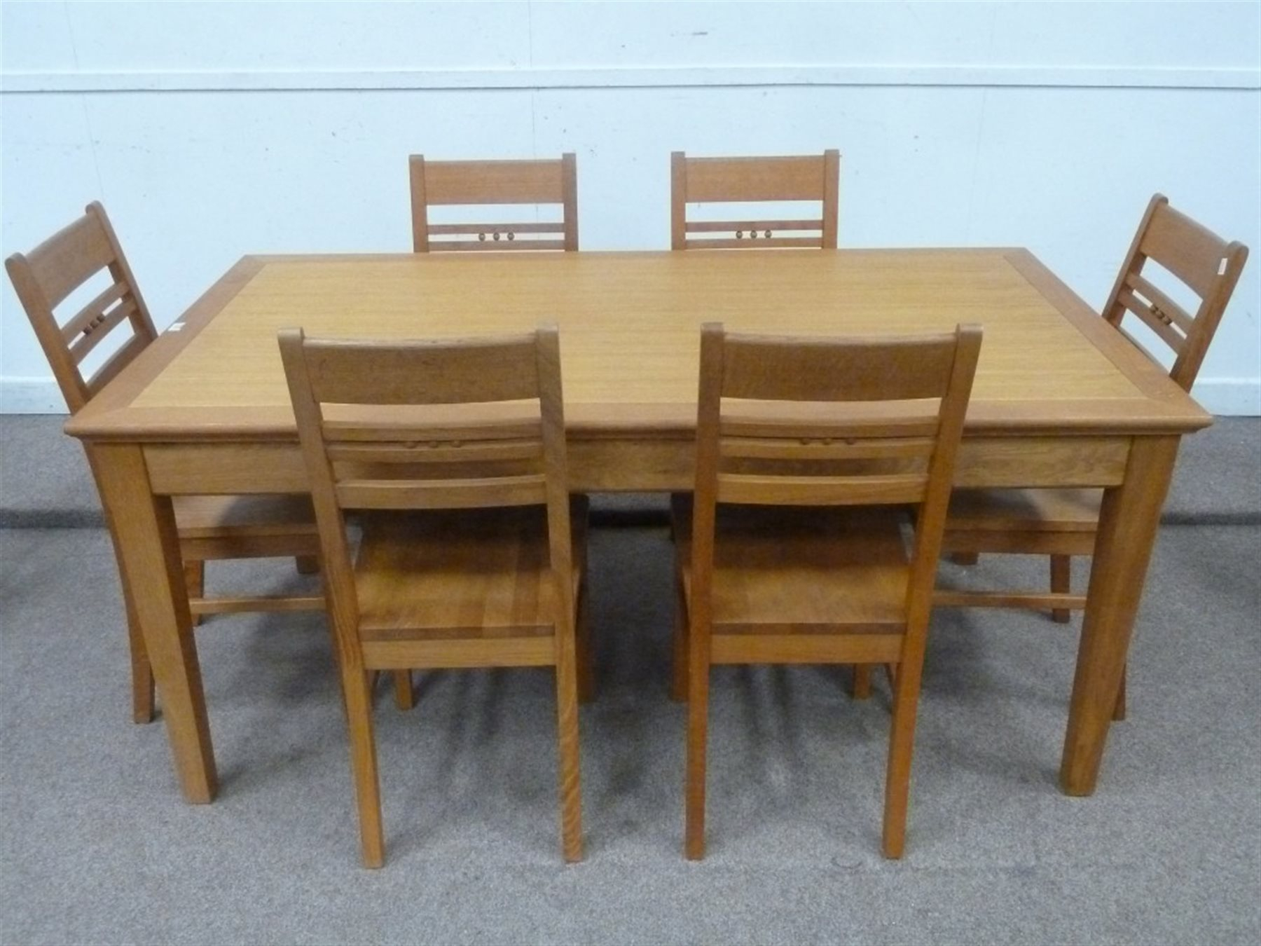 Marks Spencer Rectangular Light Oak Dining Table 170cm X intended for size 1800 X 1350