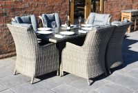 Mayfair Athens 6 Seater Rectangular Rattan Dining Set for measurements 1494 X 1000