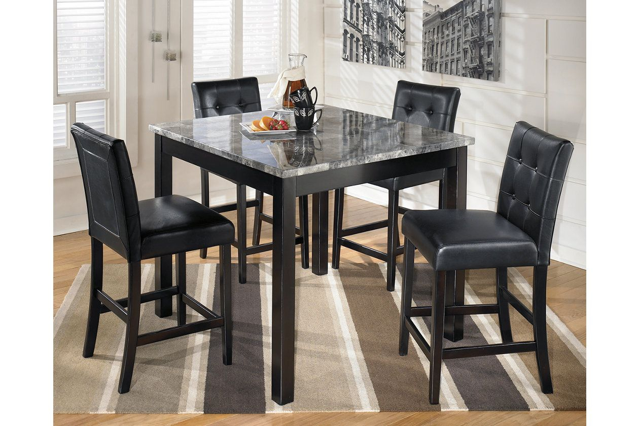 Maysville Counter Height Dining Room Table And Bar Stools inside proportions 1260 X 840