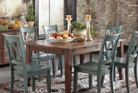 Michaela Dark Brown Dining Set Jennifer Furniture Rustic for proportions 1024 X 1024