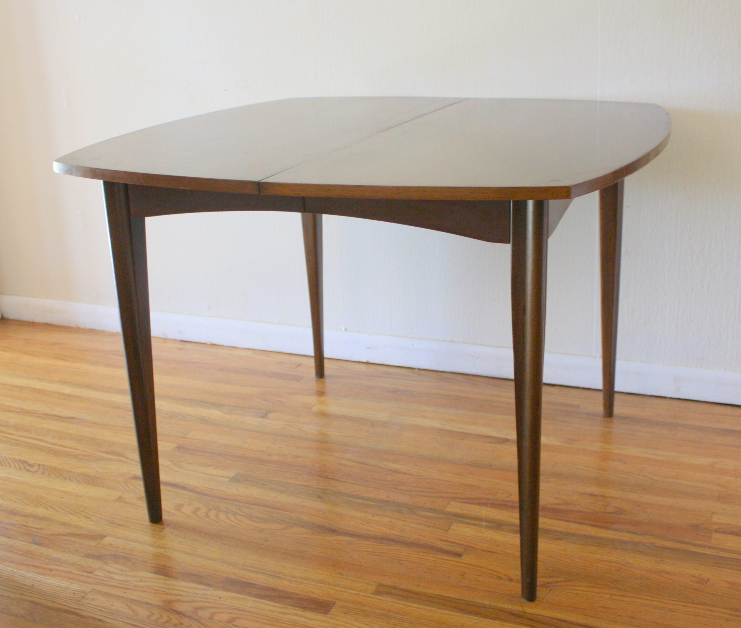 Mid Century Modern Surfboard Dining Table Picked Vintage regarding proportions 2908 X 2465