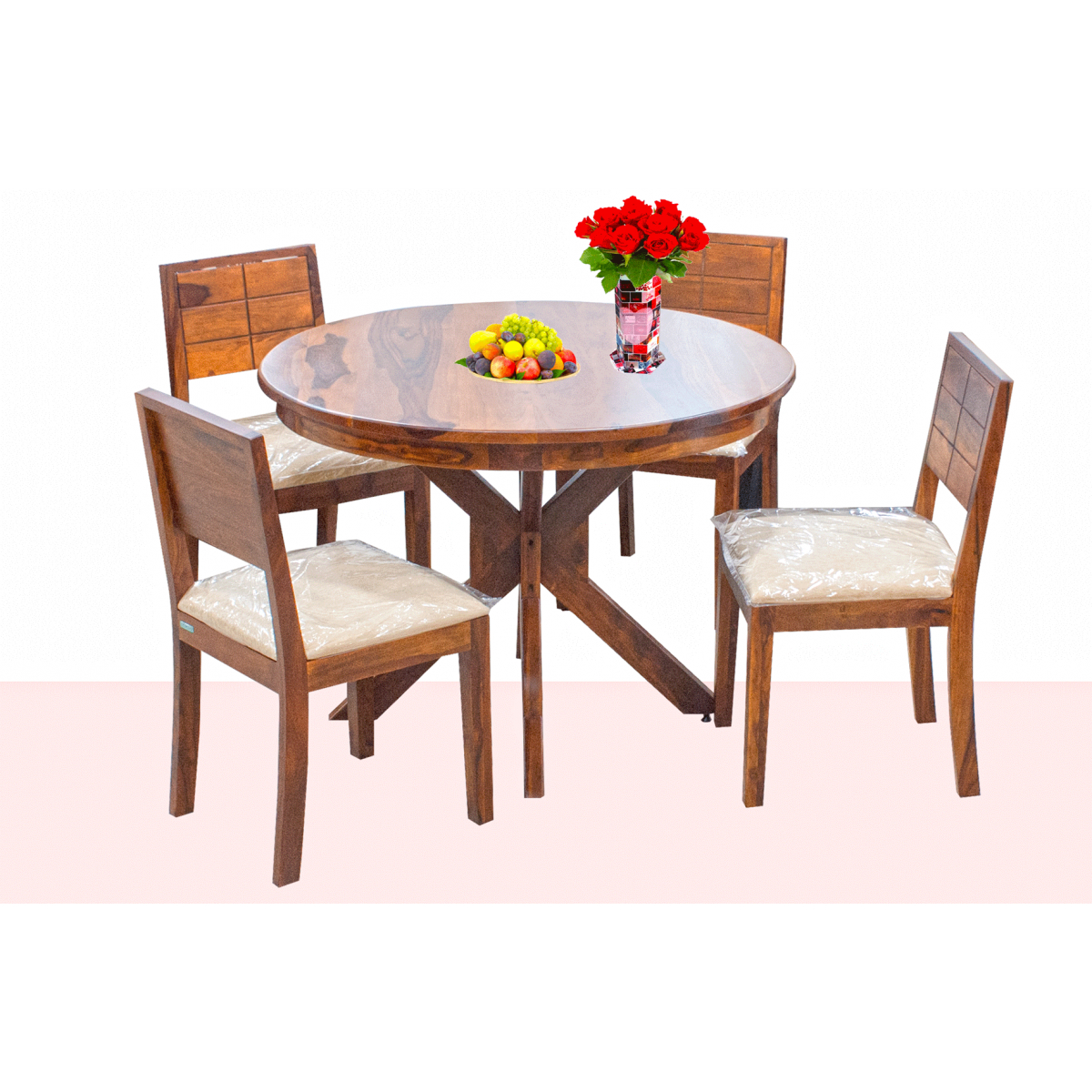 Mittal 5 Piece Dining Set Damro inside measurements 1200 X 1200