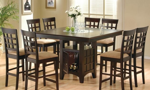 Mix Match 9 Piece Counter Height Dining Set with measurements 1403 X 997