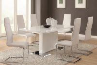 Modern Dining 7 Piece Table Chair Set regarding size 4000 X 2799