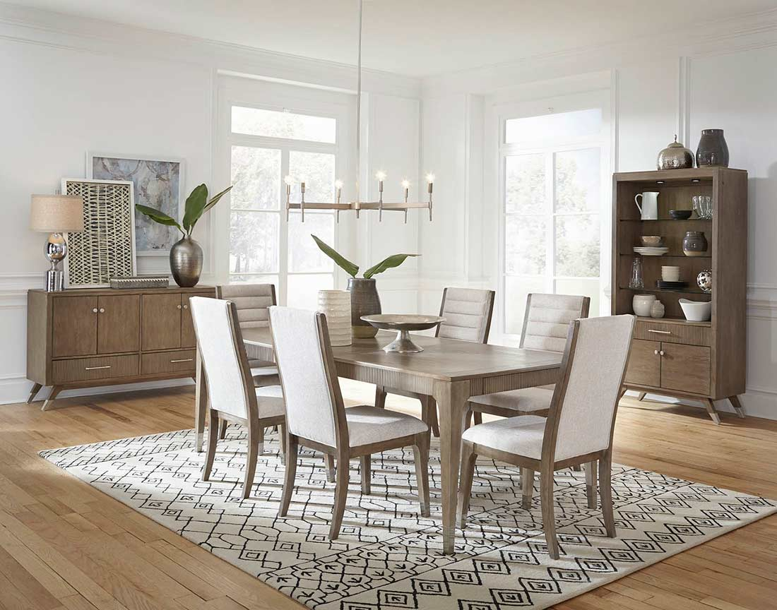 Modern Dining Table Nj Fiorenza Modern Dining within size 1100 X 864