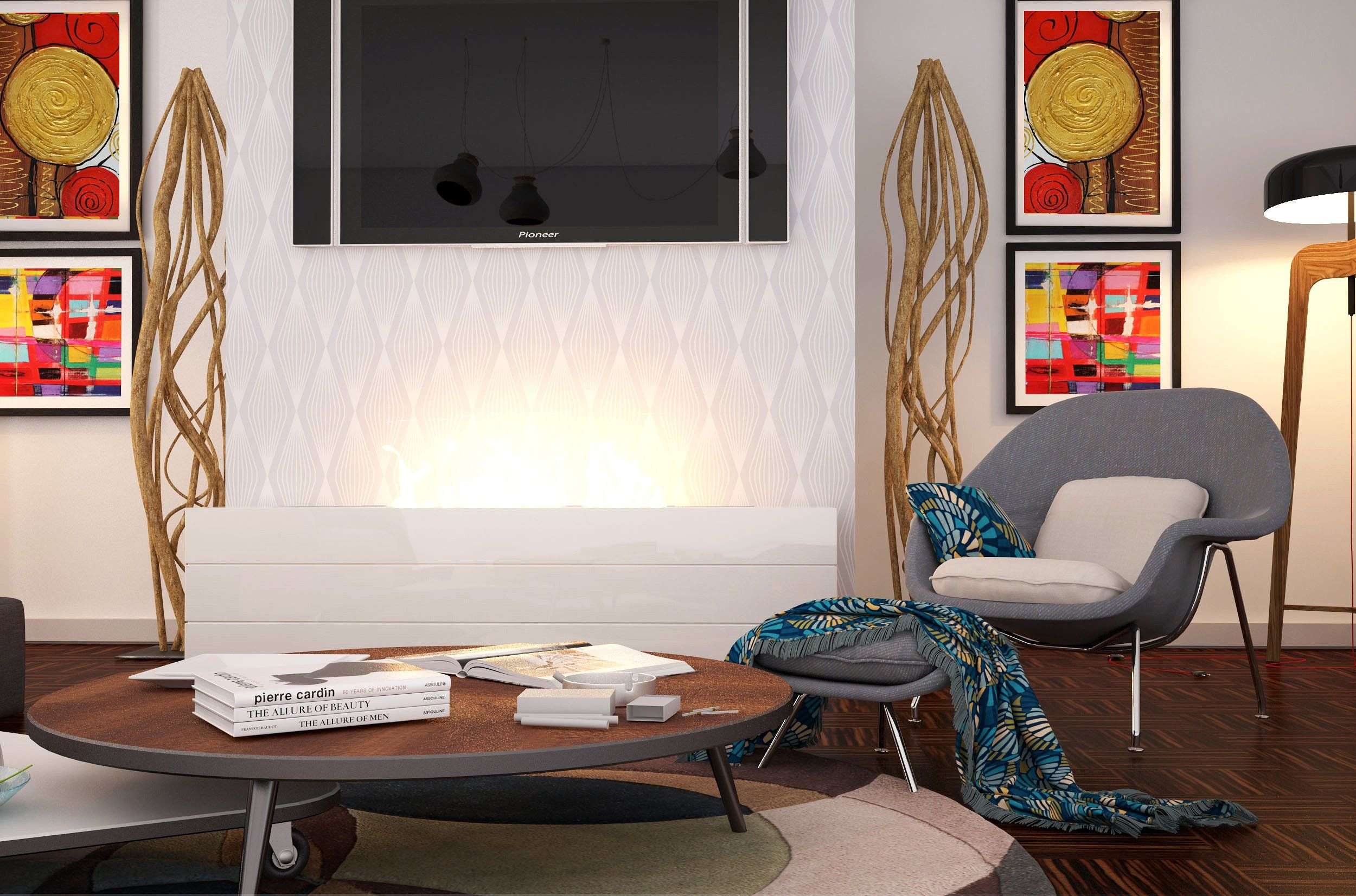 Modern Living Room Texturesampwinrararchive 3d Object with size 2500 X 1652