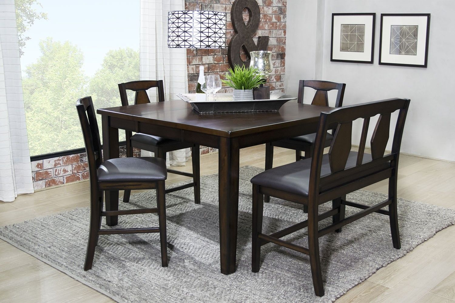 Mor Furniture For Less The Napa Dining Room Mor Furniture within dimensions 1500 X 1000