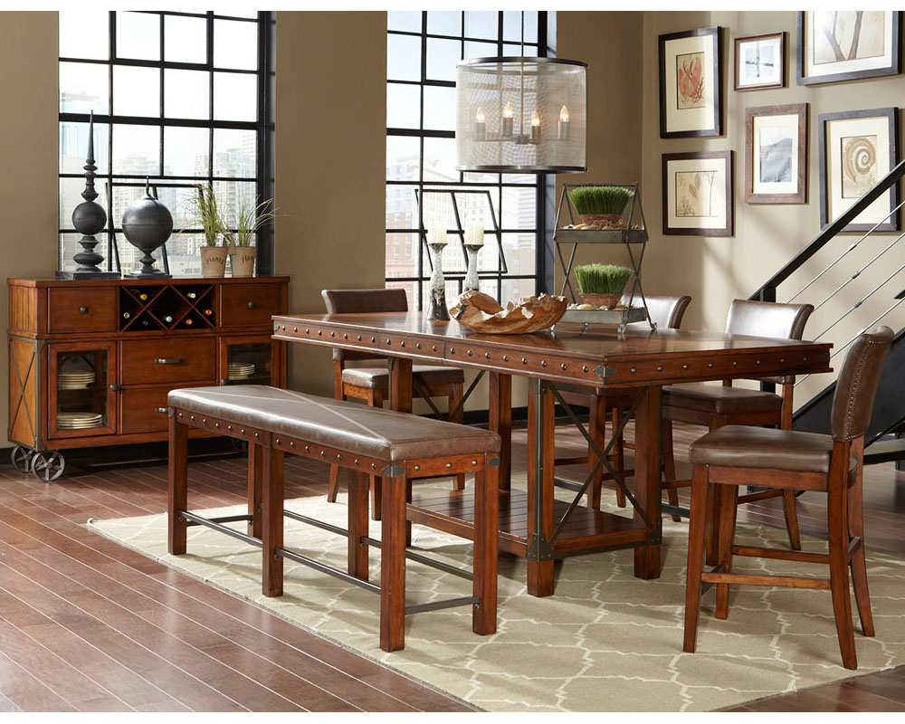 Najarian Furniture Counter Height Dining Set Manchester Na pertaining to proportions 1000 X 800