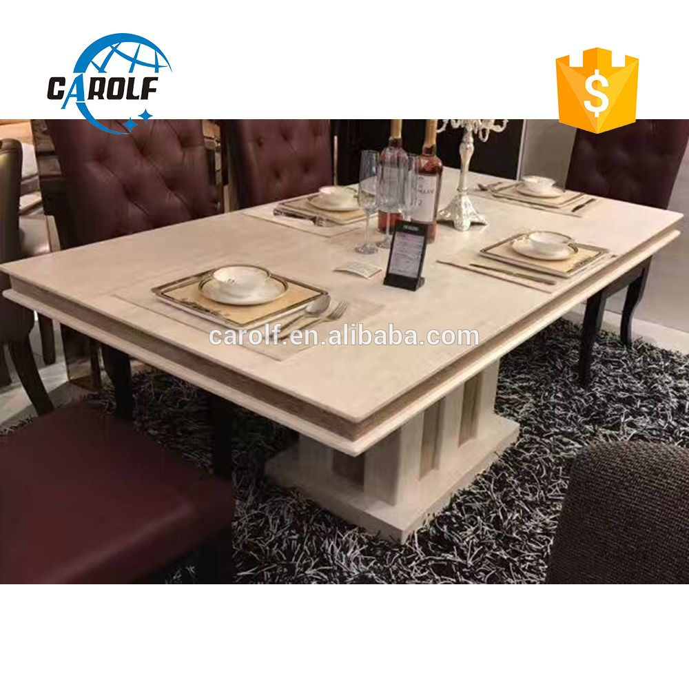 New Style Marble Dining Table With 6 Chairs Dining Table intended for measurements 1000 X 1000