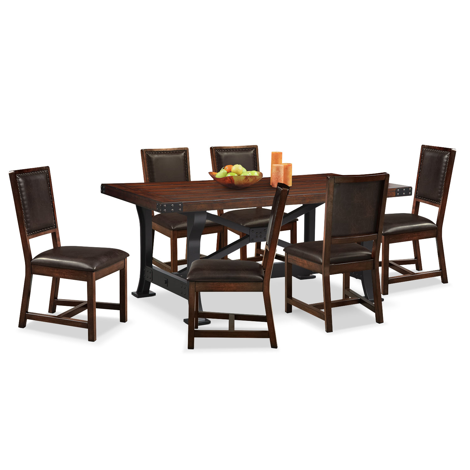 Newcastle Dining Table And 6 Side Chairs with regard to proportions 1500 X 1500