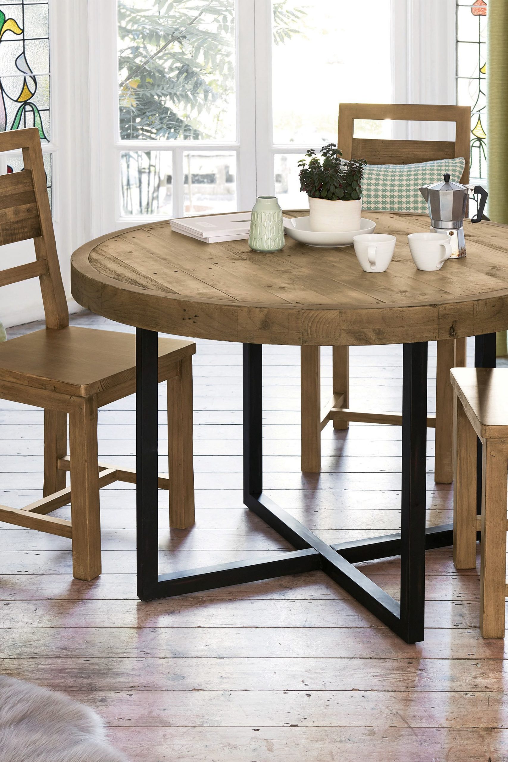 Next Brooklyn Round Dining Table Baker Furniture within size 1800 X 2700