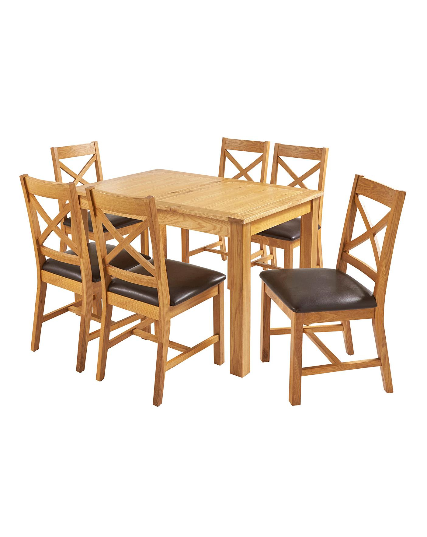 Norfolk Large Extending Table 6 Chairs inside proportions 1404 X 1764