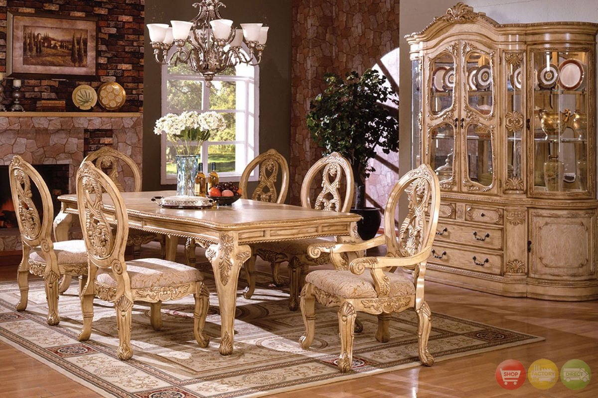 Old World Dining Room Sets Tuscany Traditional Formal in measurements 1200 X 800