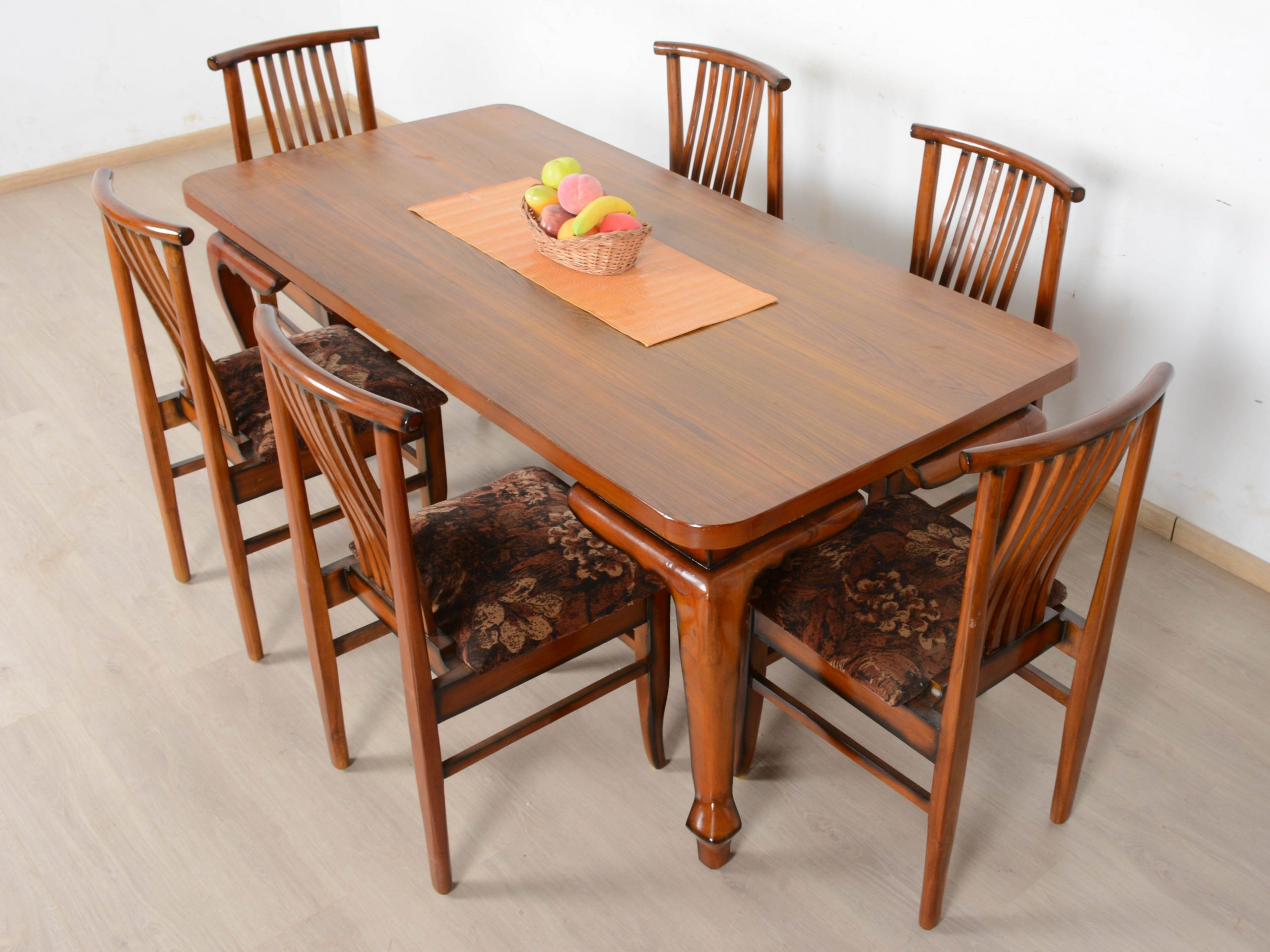 Oleda Teak 6 Seater Dining Table Set pertaining to dimensions 4269 X 3202